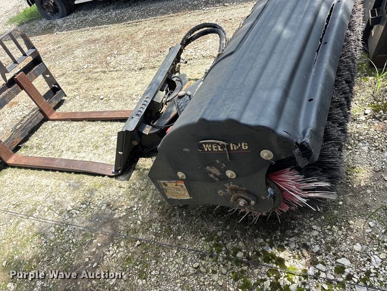 image for item EU5754 2024 Bobcat 68 angle broom skid steer broom