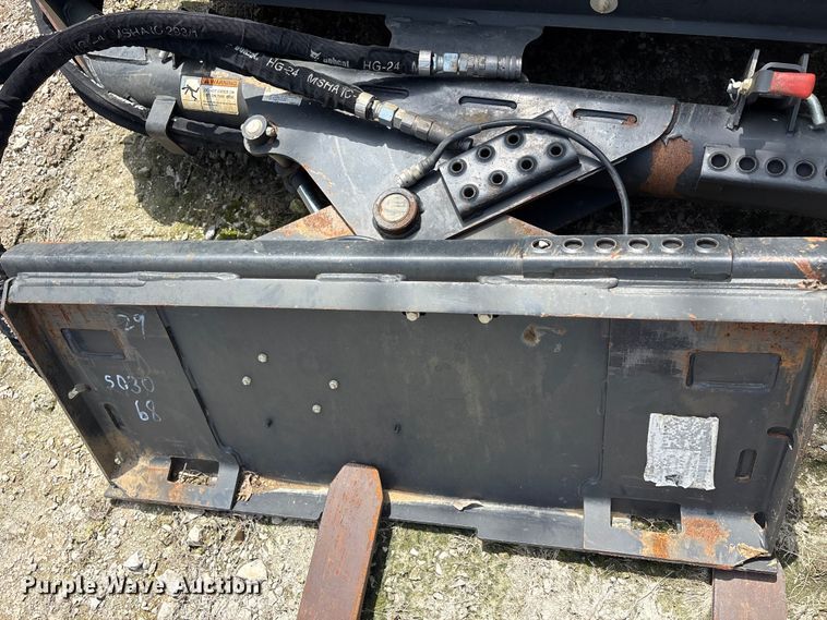 image for item EU5754 2024 Bobcat 68 angle broom skid steer broom