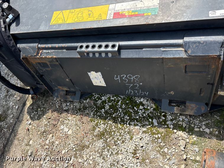 image for item EU5755 Bobcat SWB72 skid steer sweeper