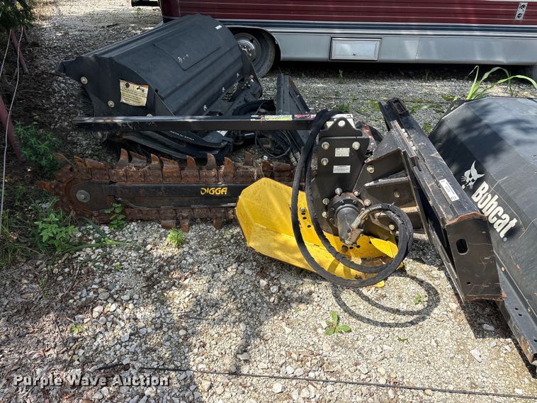 image for item EU5756 Digga BFT2-000001 skid steer trencher