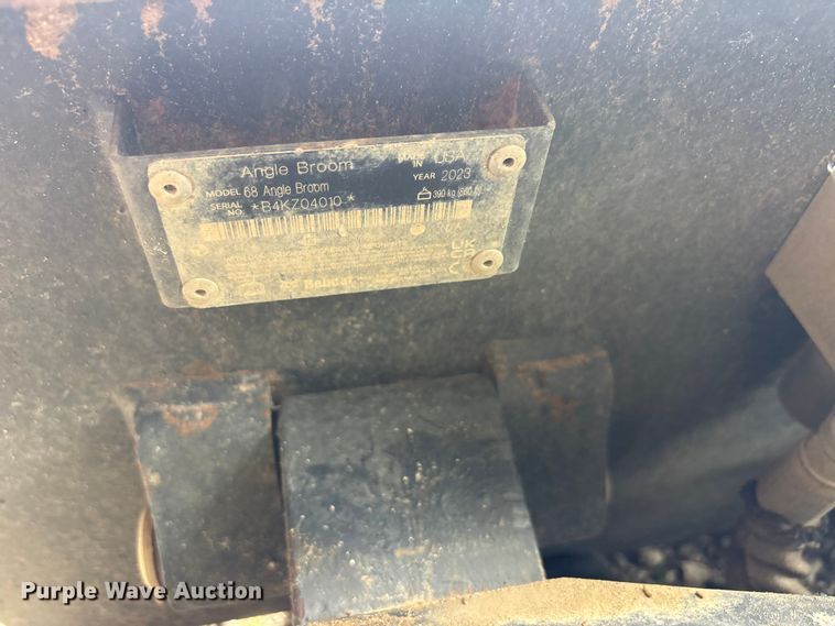 image for item EU5757 2026 Bobcat 68 angle broom skid steer broom