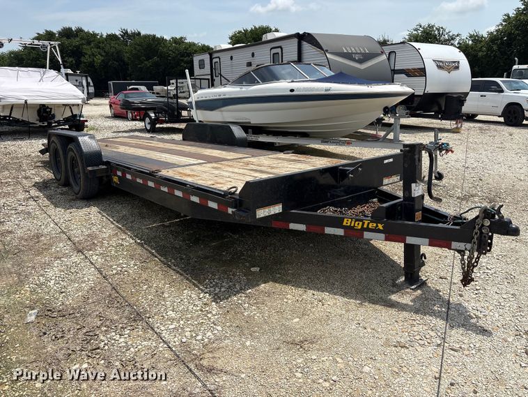image for item EU5758 2022 Big Tex tilt deck utility trailer