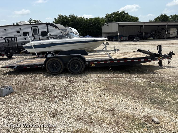 image for item EU5758 2022 Big Tex tilt deck utility trailer