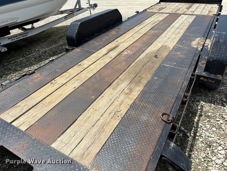 image for item EU5758 2022 Big Tex tilt deck utility trailer