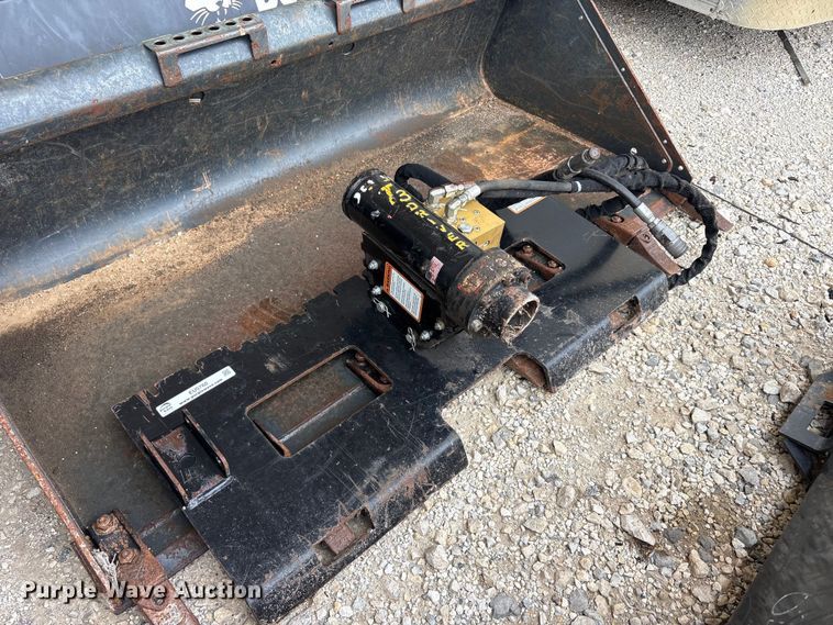 image for item EU5760 Danuser T3 skid steer post driver
