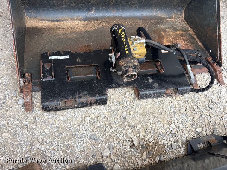 image for item EU5760 Danuser T3 skid steer post driver