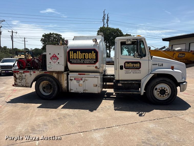 image for item EU5766 2000 Freightliner FL70 fuel / lube truck