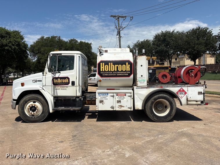 image for item EU5766 2000 Freightliner FL70 fuel / lube truck