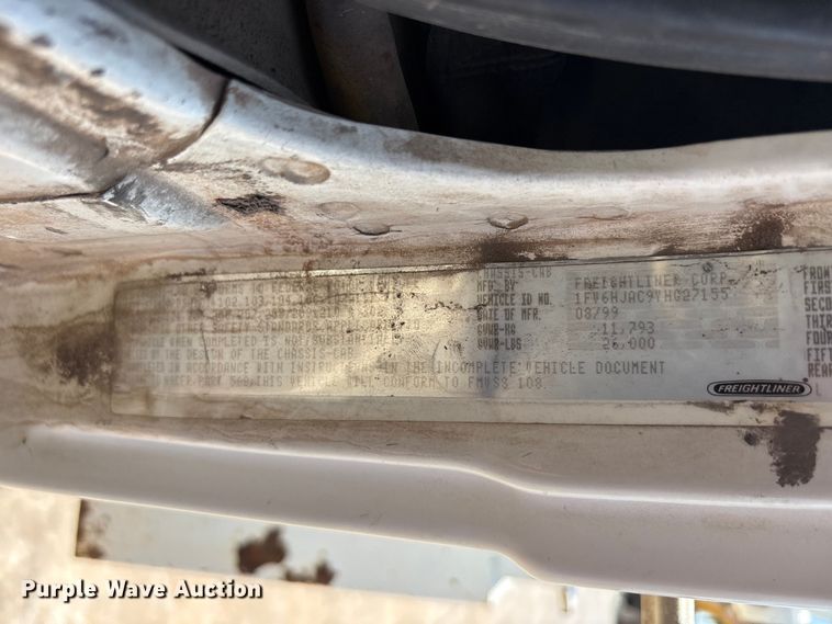 image for item EU5766 2000 Freightliner FL70 fuel / lube truck