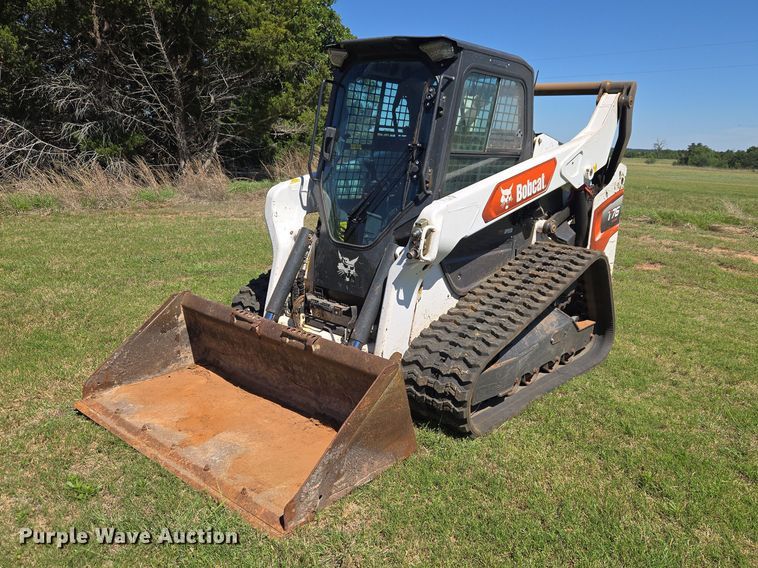 image for item EW0099 2020 Bobcat T76 tracked skid steer loader