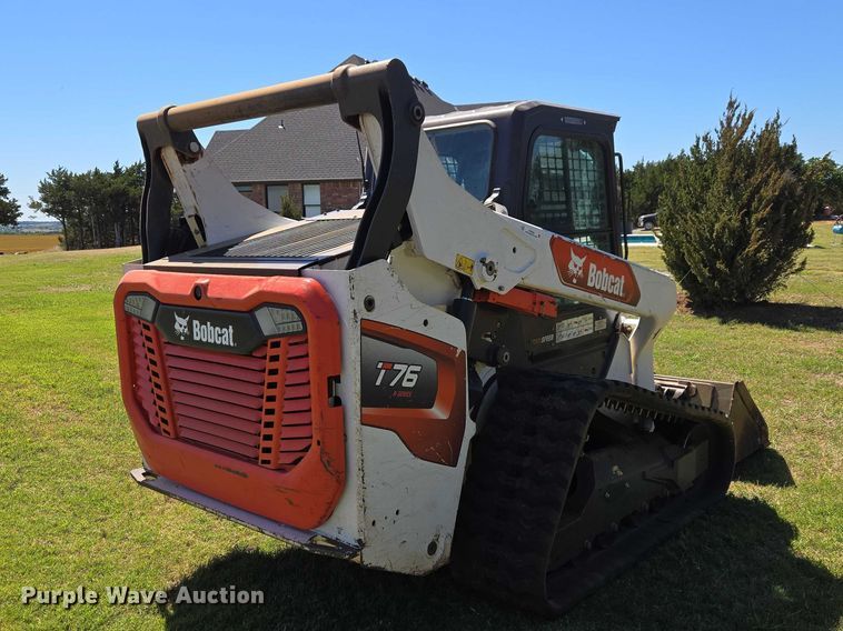 image for item EW0099 2020 Bobcat T76 tracked skid steer loader