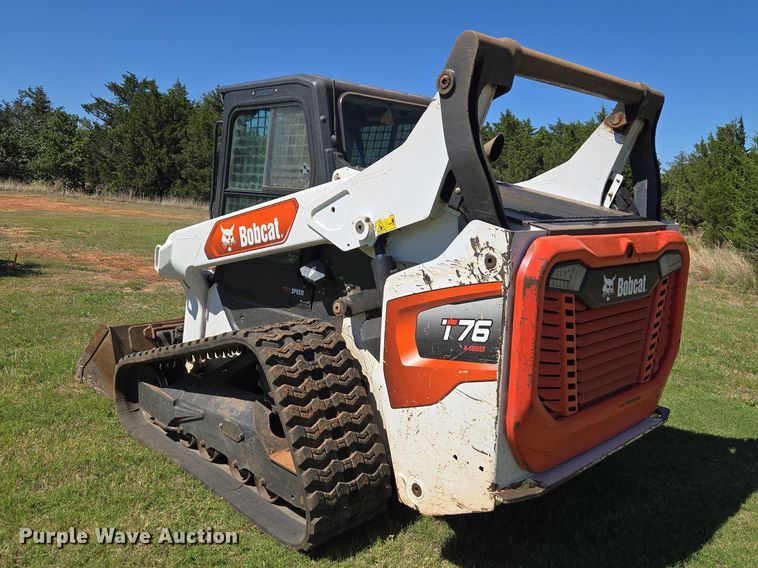 image for item EW0099 2020 Bobcat T76 tracked skid steer loader