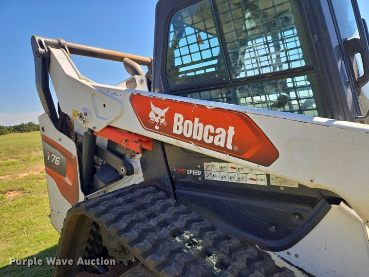 image for item EW0099 2020 Bobcat T76 tracked skid steer loader