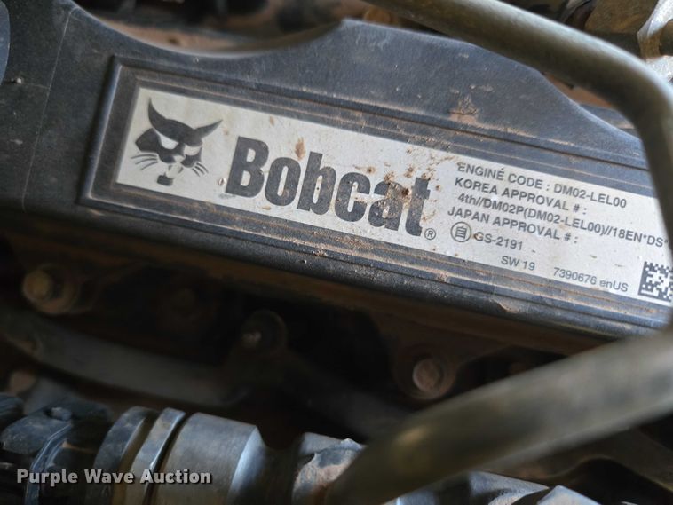 image for item EW0099 2020 Bobcat T76 tracked skid steer loader