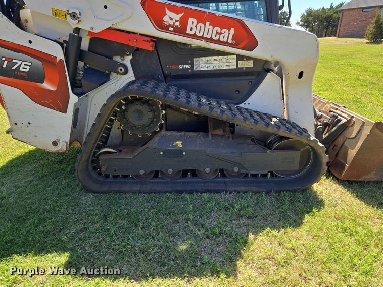 image for item EW0099 2020 Bobcat T76 tracked skid steer loader