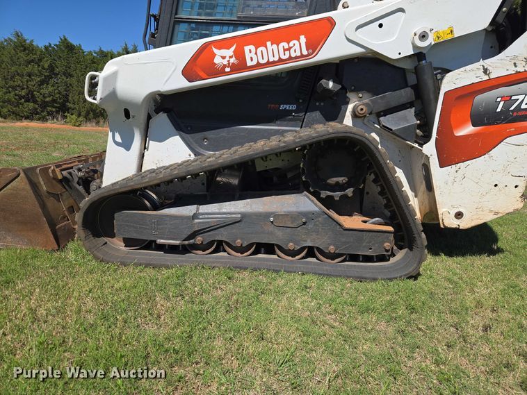 image for item EW0099 2020 Bobcat T76 tracked skid steer loader