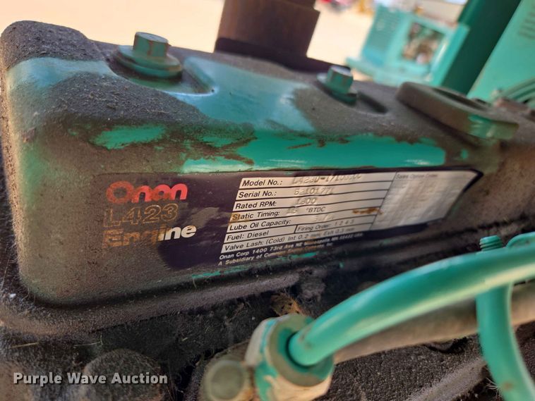 image for item EW0393 Onan 20DL4L12771D generator