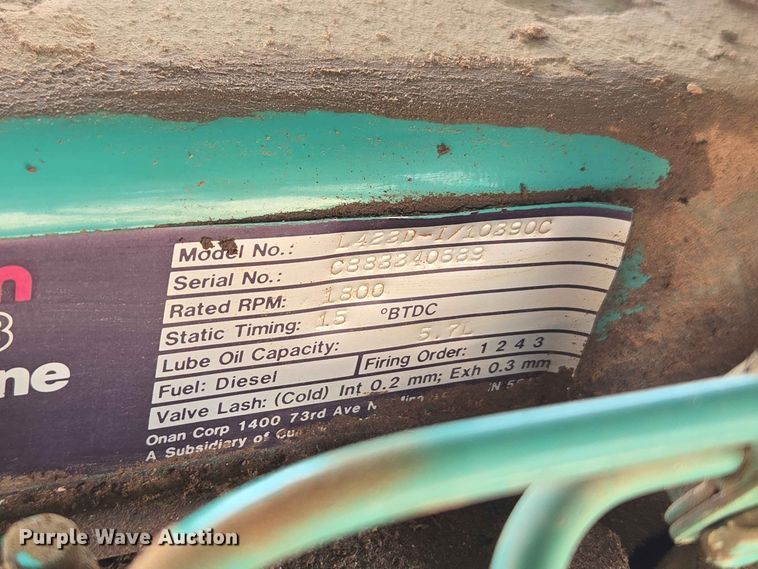 image for item EW0395 Onan 20DL4L12771D generator