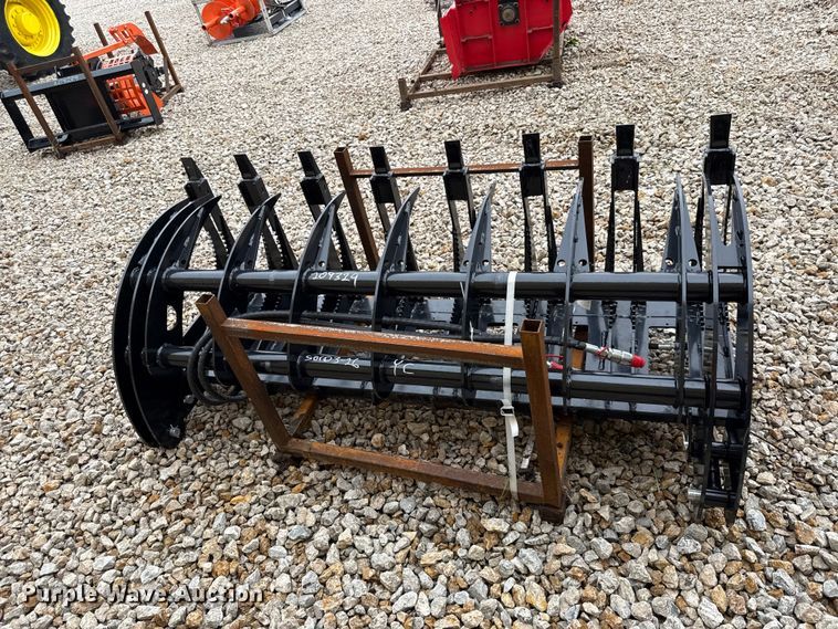 image for item EX2002 2026 Captok skid steer grapple bucket