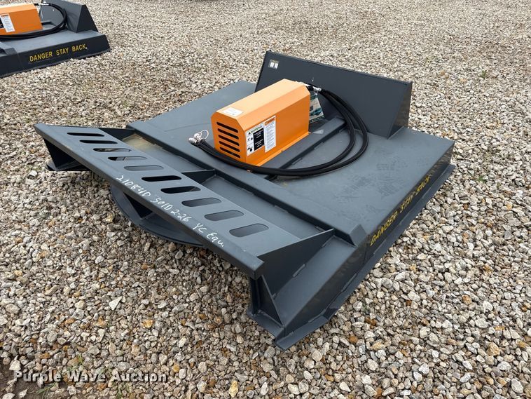 image for item EX2013 2025 Wolverine BC-13-72W skid steer brush mower