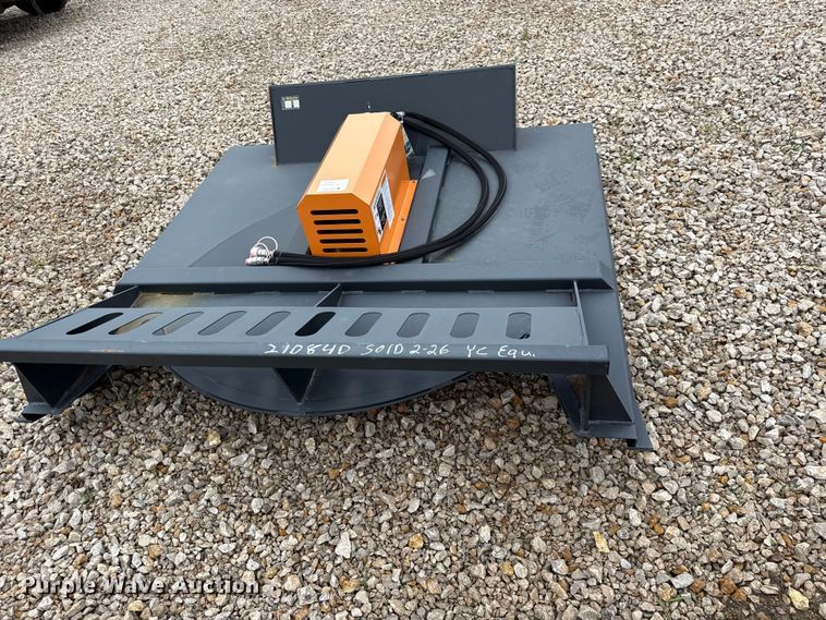 image for item EX2013 2025 Wolverine BC-13-72W skid steer brush mower