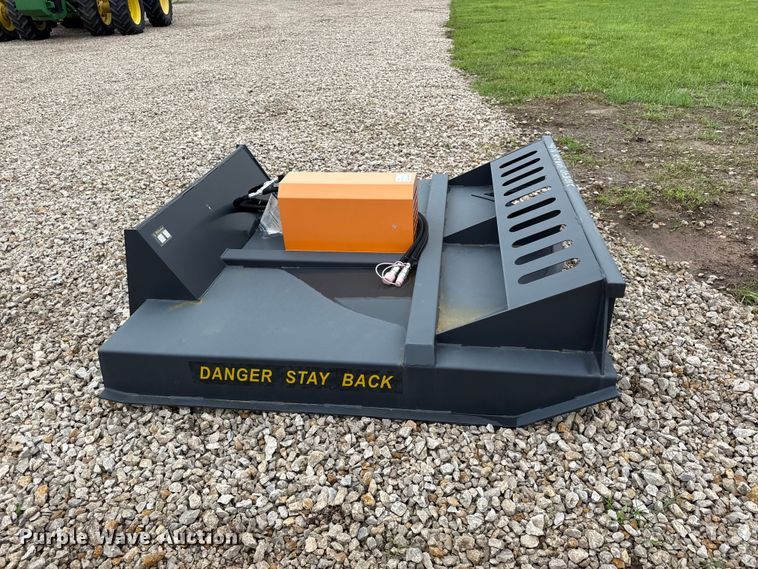 image for item EX2013 2025 Wolverine BC-13-72W skid steer brush mower