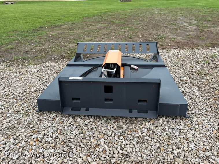 image for item EX2013 2025 Wolverine BC-13-72W skid steer brush mower