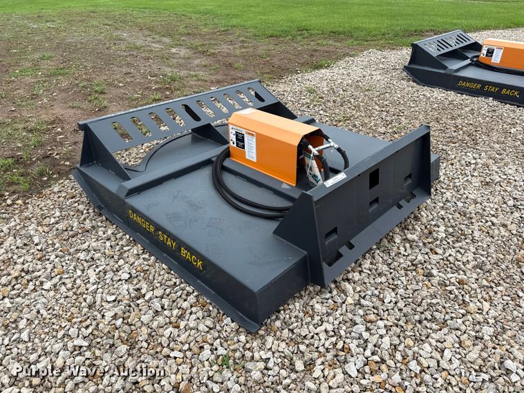 image for item EX2013 2025 Wolverine BC-13-72W skid steer brush mower