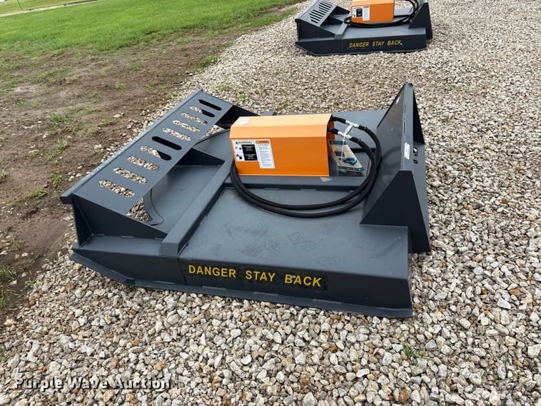 image for item EX2013 2025 Wolverine BC-13-72W skid steer brush mower