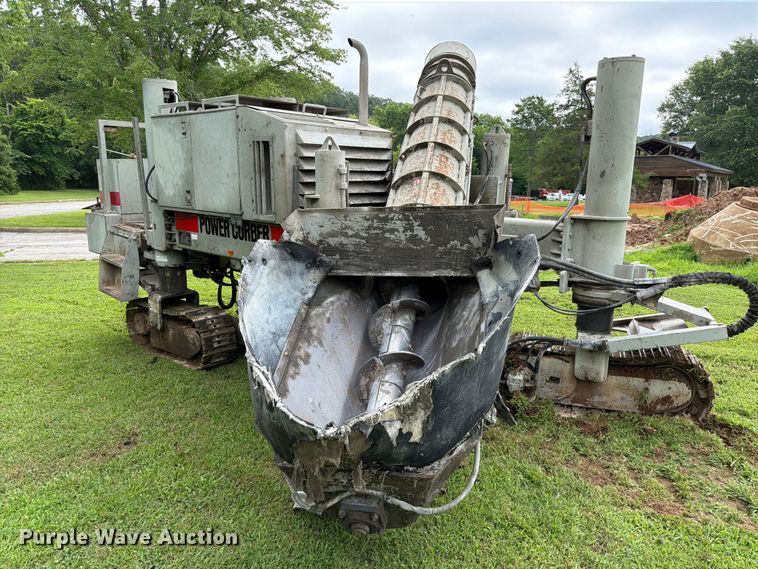 image for item EX2503 1990 Power Curbers Inc 5700B-10 curb machine