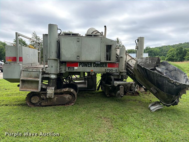 image for item EX2503 1990 Power Curbers Inc 5700B-10 curb machine