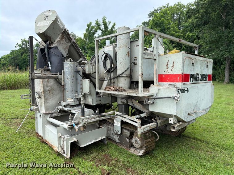 image for item EX2503 1990 Power Curbers Inc 5700B-10 curb machine