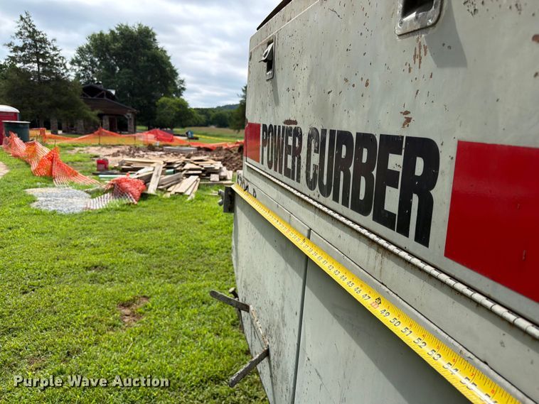 image for item EX2503 1990 Power Curbers Inc 5700B-10 curb machine