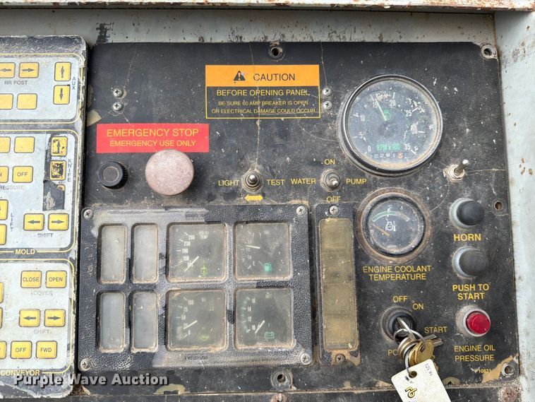 image for item EX2503 1990 Power Curbers Inc 5700B-10 curb machine