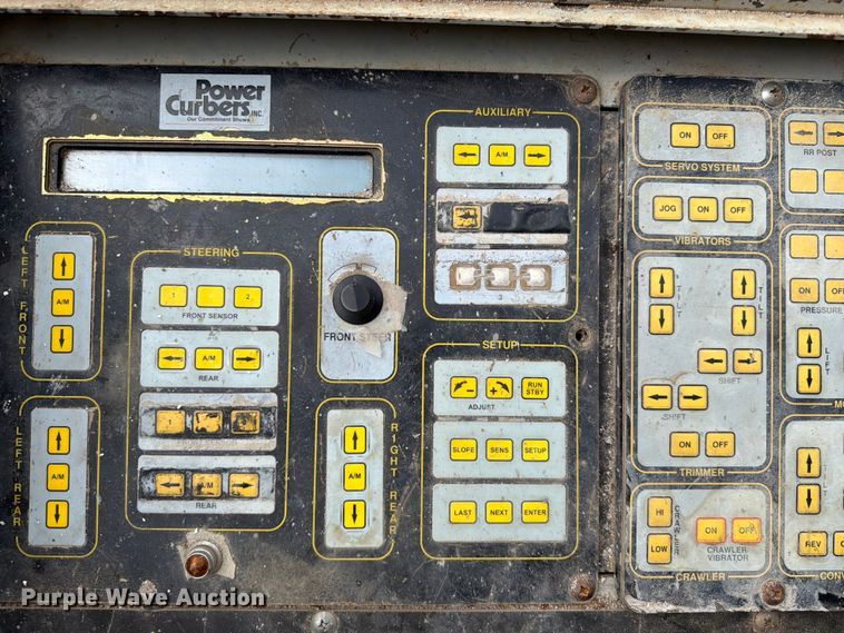 image for item EX2503 1990 Power Curbers Inc 5700B-10 curb machine