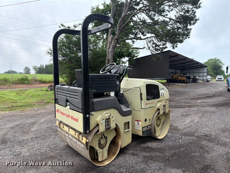 image for item EX2505 Ingersoll Rand DD-29 double drum vibratory roller