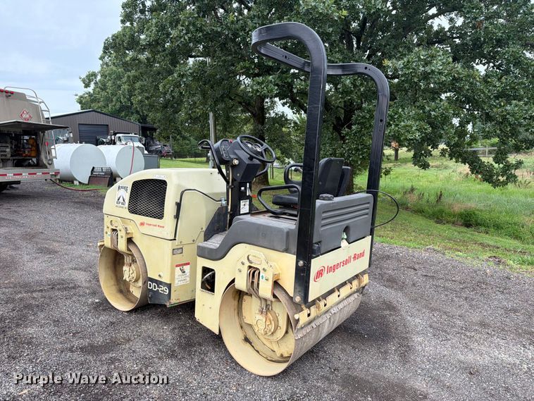 image for item EX2505 Ingersoll Rand DD-29 double drum vibratory roller