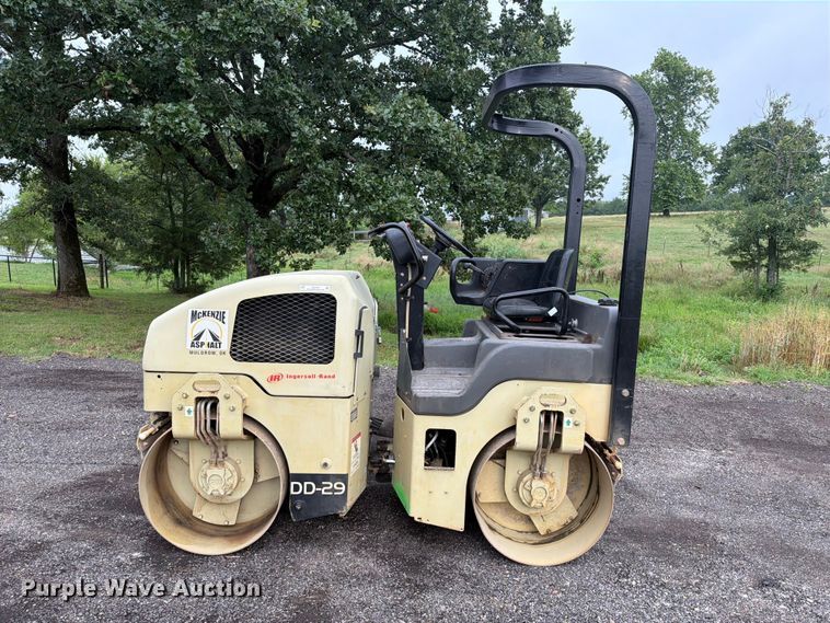 image for item EX2505 Ingersoll Rand DD-29 double drum vibratory roller