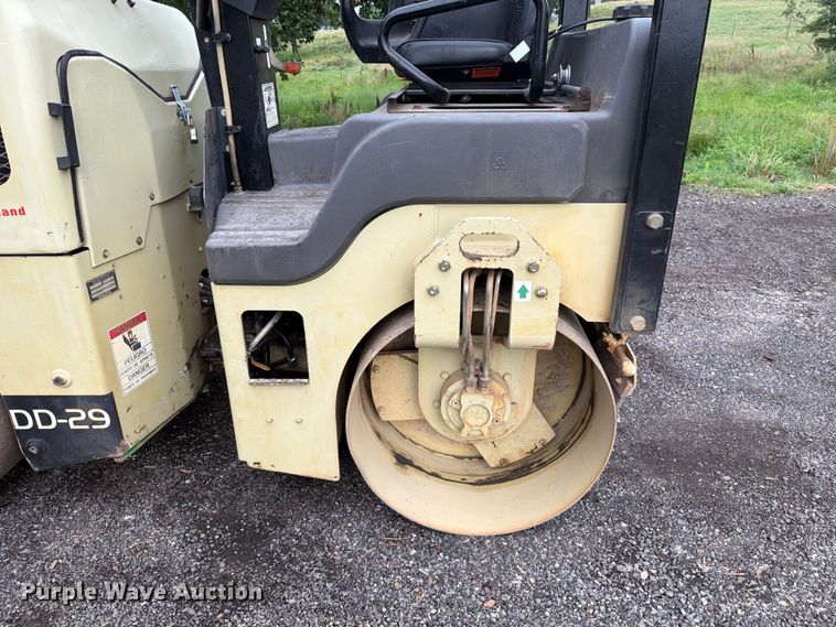 image for item EX2505 Ingersoll Rand DD-29 double drum vibratory roller