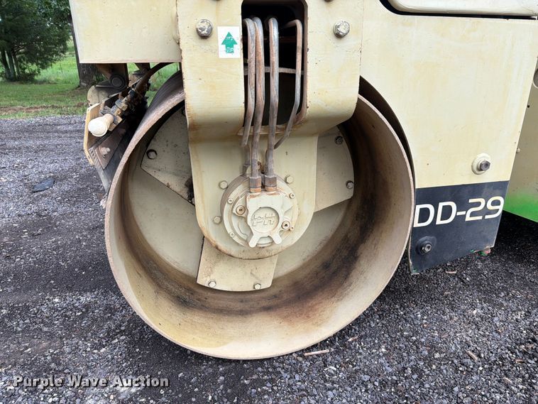 image for item EX2505 Ingersoll Rand DD-29 double drum vibratory roller