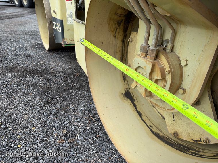 image for item EX2505 Ingersoll Rand DD-29 double drum vibratory roller