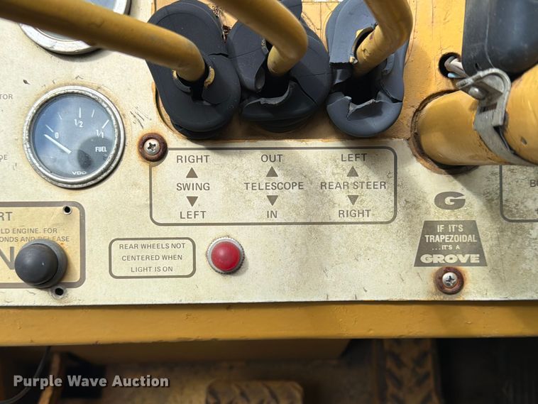 image for item EX3001 1978 Grove RT522 crane