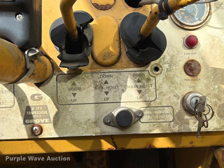 image for item EX3001 1978 Grove RT522 crane