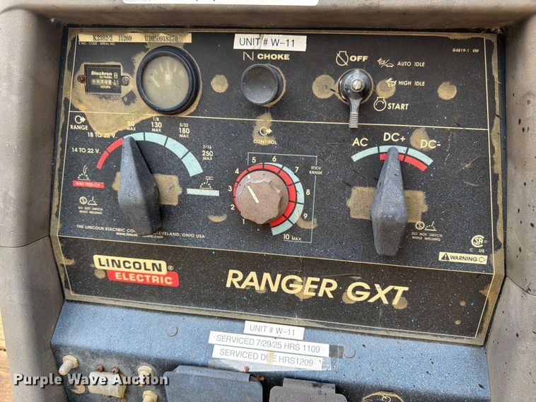 image for item EX3005 Lincoln Electric Ranger GXT welder/generator