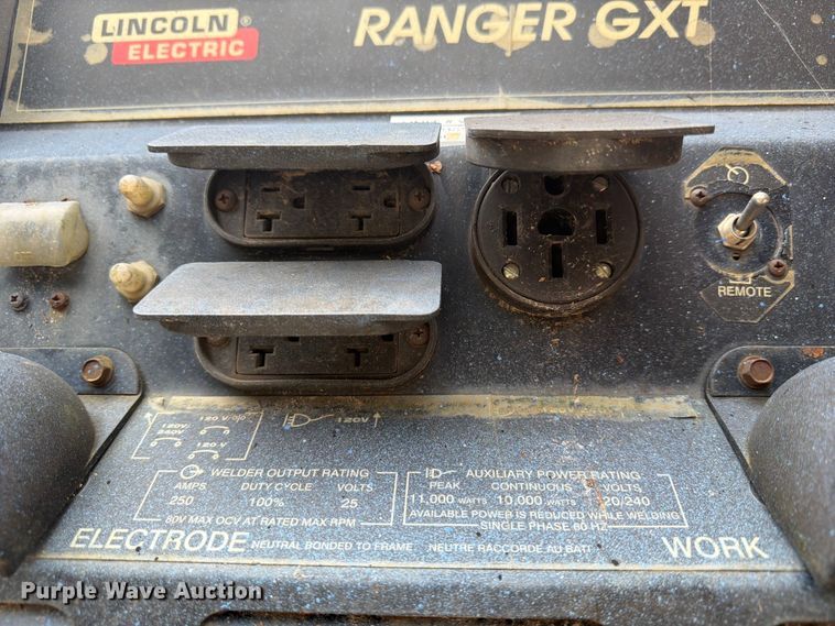 image for item EX3005 Lincoln Electric Ranger GXT welder/generator