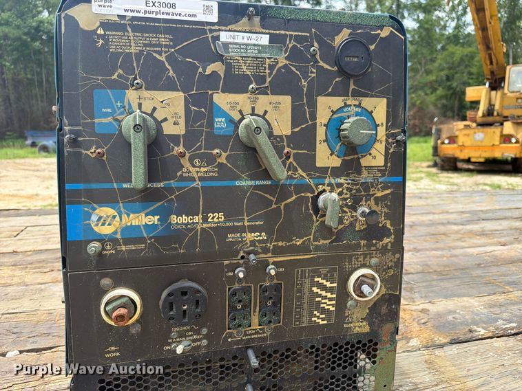 image for item EX3008 Miller Bobcat 225 welder