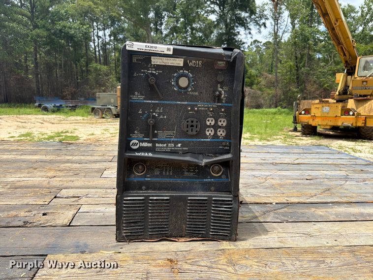 image for item EX3010 Miller Bobcat 225 welder/generator