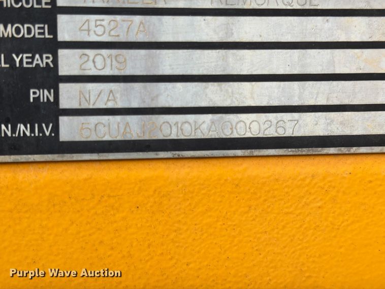 image for item EX3013 2019 Biljax 4527a boom lift