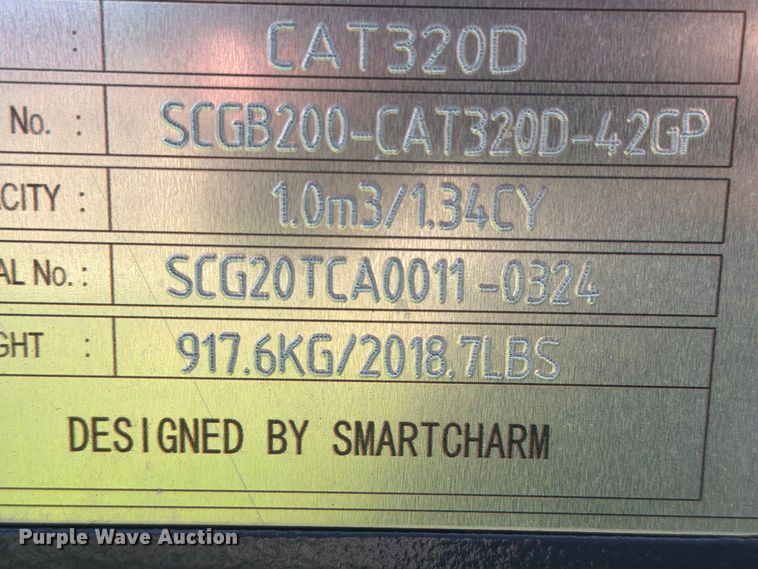 image for item EX3029 Smartcharm CAT320D excavator bucket