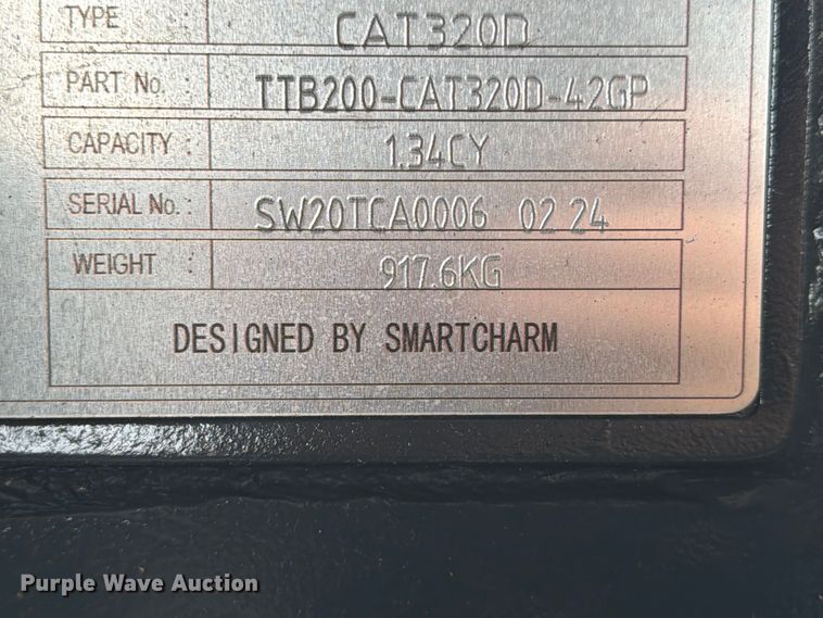 image for item EX3031 Smartcharm CAT320D excavator bucket